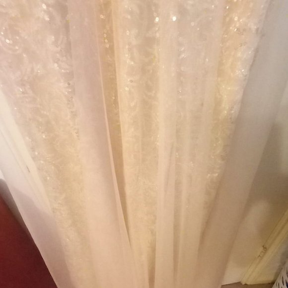 Wedding Dress  by LanTing - Small US 4 - Champange in color - Picture 1 of 3